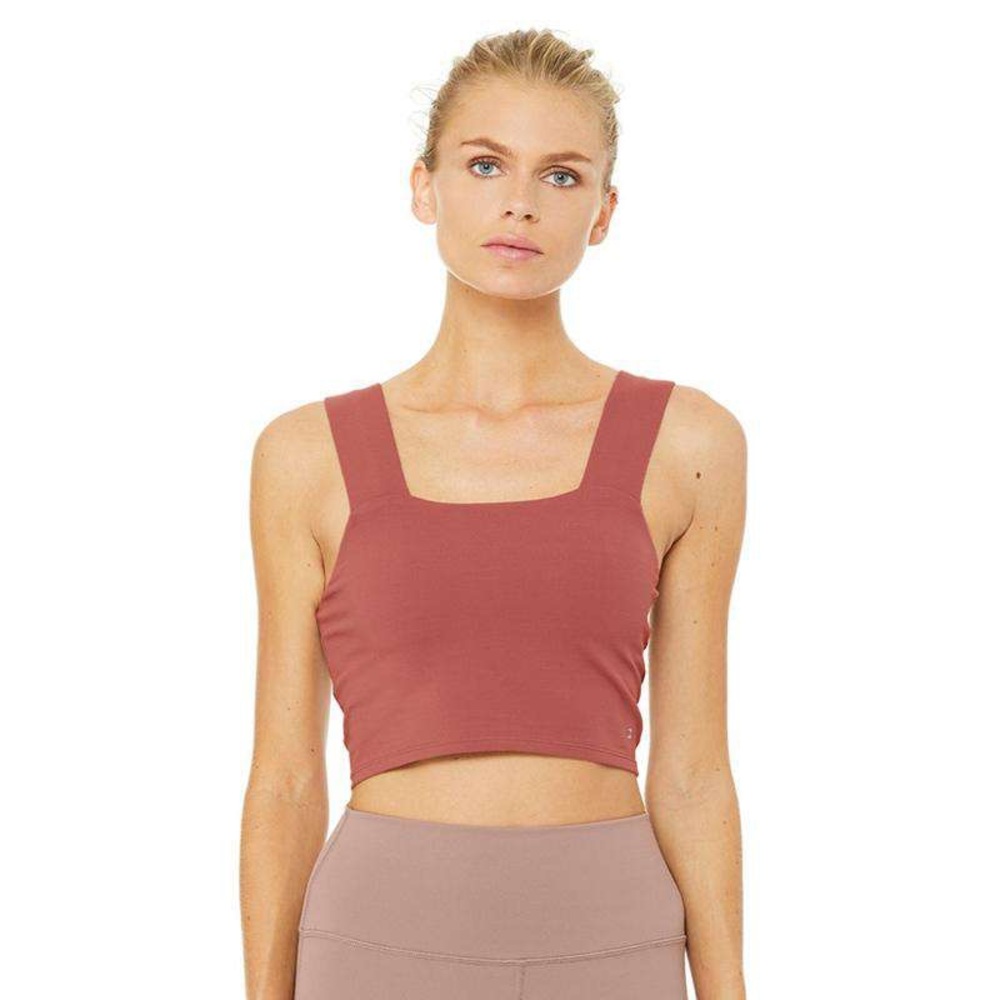 Alo yoga bind fitted bra tank